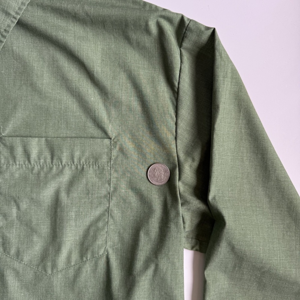 PRETTY LITTLE THING Oversized Button Up L/S Shirt Womens‎ 4 Green - Picture 7 of 15
